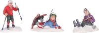 Luville Ski class 3 pieces PVC 5x3x5 cm