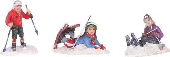 Luville Ski class 3 pieces PVC 5x3x5 cm