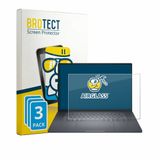 BROTECT Screenprotector 3 Stuks voor Dell Pro Precision 7 Series 16 Beschermglas transparant