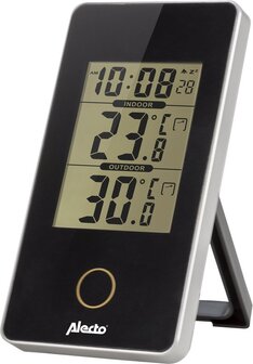 Alecto WS-150 - Professioneel Weerstation met Buitensensor - Zwart/Zilver