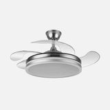Fabrilamp Bayomo Wit Plafondventilator met LED-licht, 107 cm, 6 snelheden, Afstandsbediening