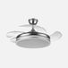 Fabrilamp Bayomo Wit Plafondventilator met LED-licht, 107 cm, 6 snelheden, Afstandsbediening