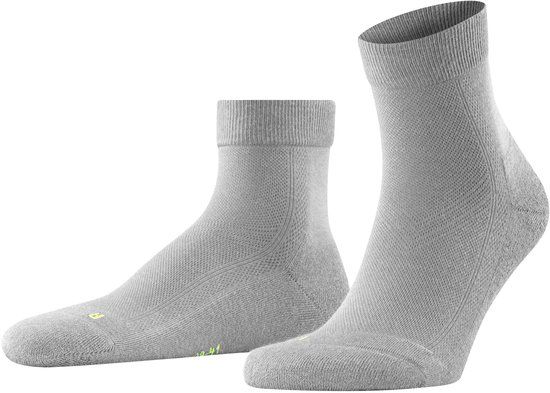 FALKE Cool Kick eenkleurig functioneel materiaal sokken unisex grijs - maat 44-45