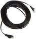 PremiumCord Platte netwerkkabel, ethernet, LAN en patchkabel, CAT6, UTP, snel flexibel en robuust, RJ45-kabel, 1 Gbit/s, AWG 30/7, koperen kabel 100% CU, zwart, 15 m