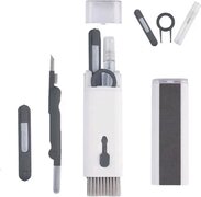 STACK Multifunctionele Schoonmaakset | 7 delig - Toetsenbord Schoonmaken - Cleaning Set - Keycap Puller - Keyboard Cleaner - Airpods Cleaner - Geschikt voor Laptop / Macbook / Smartphone / iPhone / Camera / Airpods / Bril / Tablet / iPad