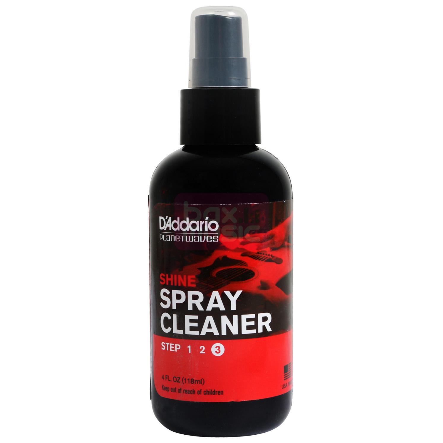 D'ADDARIO Shine Spray Cleaner reinigingsmiddel 118 ml