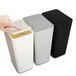 N. NETDOT 3 stuks 10 l / 2,6 gallon kleine vuilnisbak met deksel, badkamer vuilnisbak met pop-up deksel, afvalmand voor badkamer, keuken, slaapkamer, poederkamer, kantoor, college