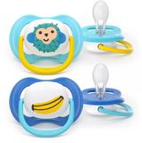 Philips Avent Pacifier ultra air, 2 stuks, Multicolour, 6-18 maanden