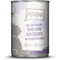 MjAMjAM Duo 6x400 g Rundvlees en konijn natvoer kat volwassen