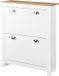 HOMCOM Armoire à chaussures pliable