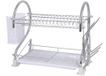 MSV Afdruiprek 42,5 x 25 x 37,5 cm, kleur: wit