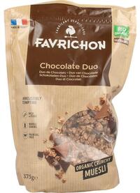 favrichon Chocolade duo crunchy muesli 375g