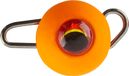 DAIWA PROREX FLEXI JIG-SYSTEM TG HEAD, tête de leurre avec yeux 3D, orange fluorescent, 3 pièces, 15412-206