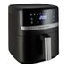 Russell Hobbs Rapid Air Luchtfriteuse, 5,5 l, compact, 9 functies, vaatwasser, anti-aanbaklaag, BPA-vrij, touchscreen, frituren zonder olie, barbecue, bakken en braden 27621-56