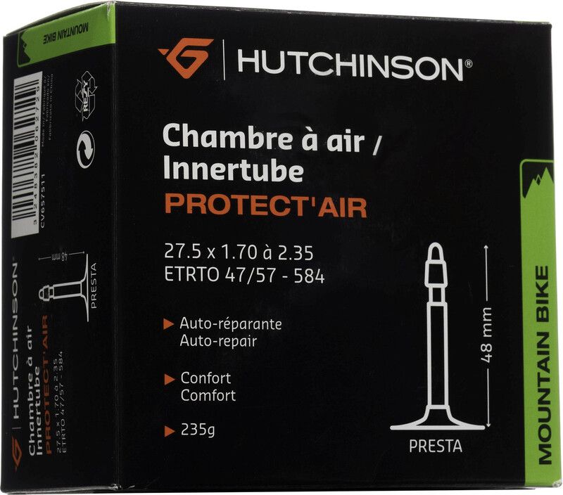 Hutchinson Protect'Air Inner Tube 27.5x1.70-2.35"