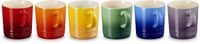 Le Creuset Vancouver Mokken 350 ml Regenboog Kleuren Set Van 6