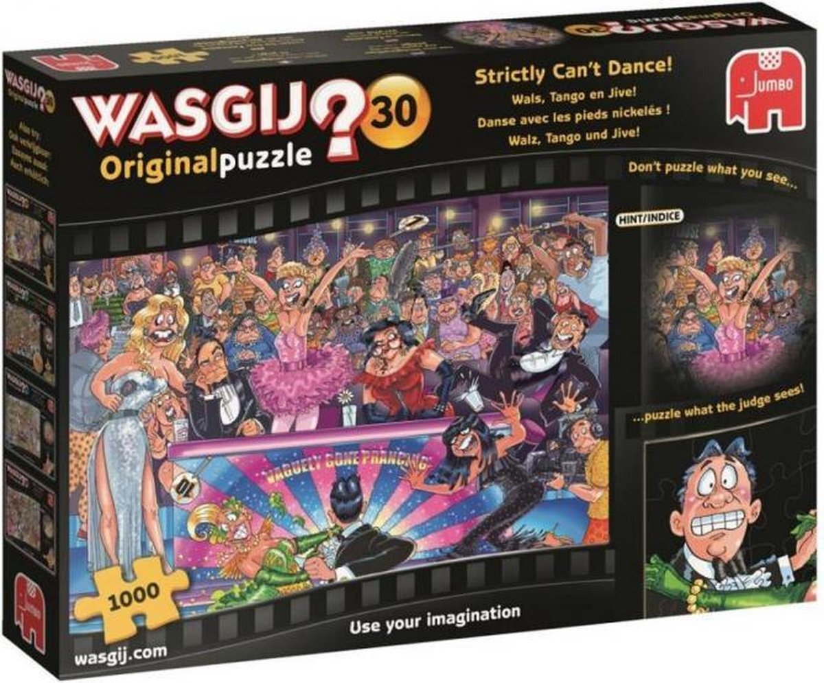 Jumbo legpuzzel Wasgij Original 30 Wals, Tango en Jive 1000 stukjes