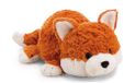 62846 NICI Knuffeldier haas en vos, 25 cm, omkeerbaar, 2-in-1, oranje