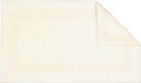 Tapis de bain Luxe - Tapis de bain Coton - Confort de salle de bain - Design réversible - 70x120 cm - Naturel
