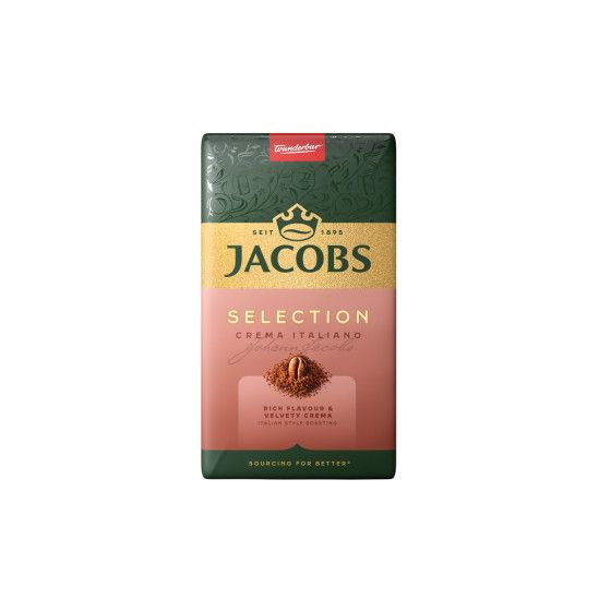JDE Jacobs Selection Crèmelagje Italiano Gemalen Koffie, 500 g