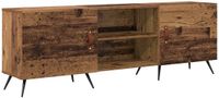 vidaXL TV-kast 150 x 30 x 50 cm Oud hout Bewerkt hout