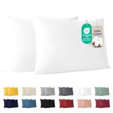 Dreamzie Kussensloop, katoen, 50 x 80 cm, wit, 2 stuks, Oeko-Tex