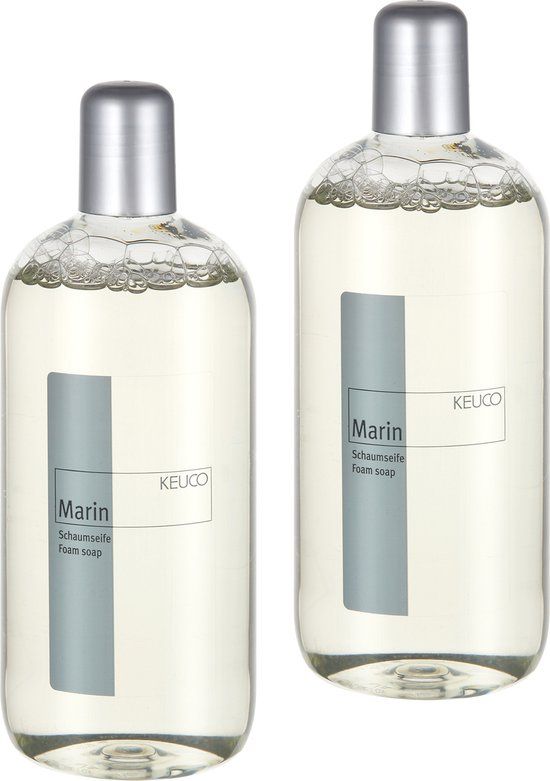 KEUCO Schuimzeep set van 2, geur marine, inhoud 2 x 500 ml