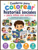 Cuaderno para Colorear de Historias Sociales para Niños con Autismo