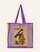 Oilily Surendra Shopper - Violet - Coton - Rayé