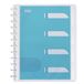 Elba 100205613 ringband A4 Blauw, Transparant