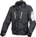 Macna Angle Camo waterdichte motorjas, zwart/grijs, maat 2XL