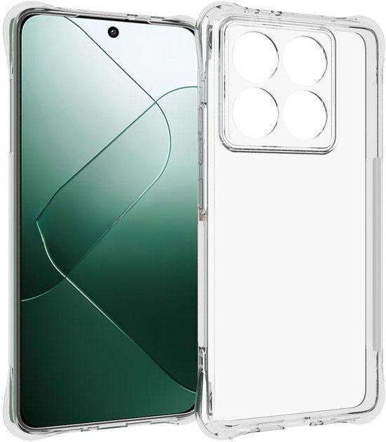 imoshion Shockproof Case - Geschikt voor Xiaomi 14T Pro - Transparant