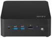 MSI Cubi NUC 1MG-244BEU Black Intel SOC 3 100U Integrated Graphics N/A 2 slots - Max 64GB RAM 2*M.2 & 1*2.5i no HDD no OS 802.11AX 5 Air cooling 120W 3y
