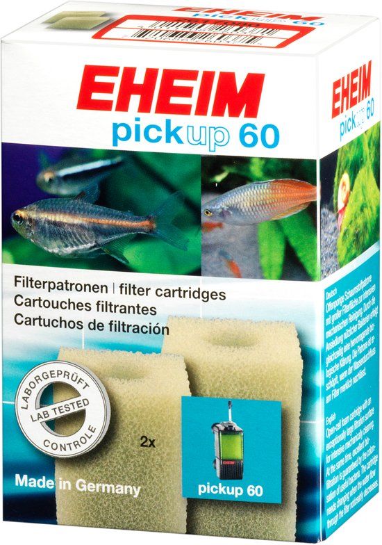 EHEIM Filterpatroon Voor Pickup 60 2 stuks Foam