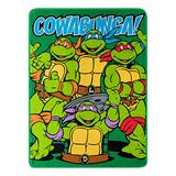 Northwest Nickelodeon Fleece deken Tiener mutant Ninja Turtles, Cowabunga Dudes, 46" x 60"