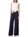 Vera Mont Jumpsuit met Knoopdetail Donkerblauw/Wit
