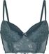 Hunkemöller Padded Underwired Longline Bra Viktoria Blauw