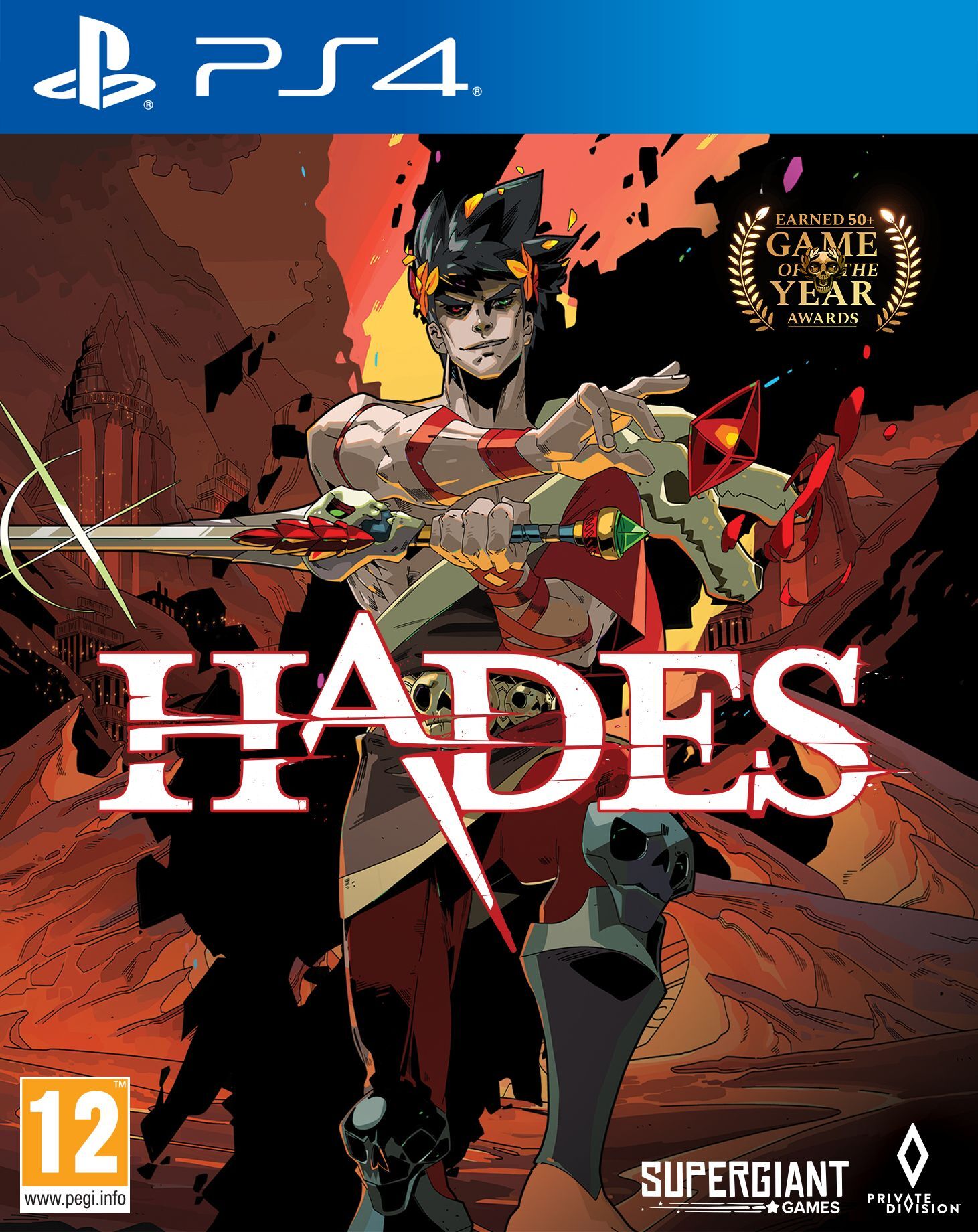 SuperGiant Games Hades PlayStation 4
