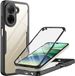 Techsuit ColorVerse 360 Case met Screenprotector - Zwart - Geschikt voor Xiaomi Redmi A5 4G
