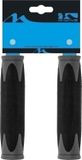 M-Wave Handvatset ATB Zwart/Grijs 130mm 2-componenten