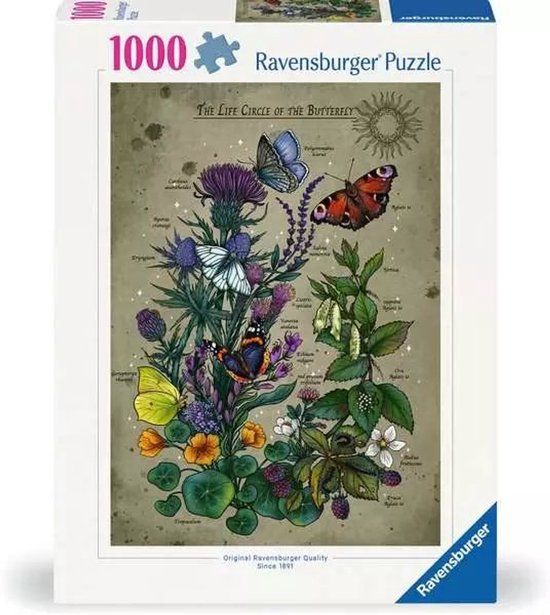 Ravensburger Butterfly 1000 stukjes legpuzzel