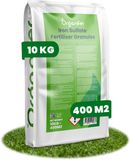 Organifer IJzersulfaat Meststof (10kg, 500m2) - Mos Verwijderaar - IJzersulfaat Tegen Mos - Ontmosser - Meststof - IJzersulfaat Voor Gazon