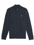Lyle & Scott Kn2102vc Trui Met Volledige Rits Blauw,Grijs M Man