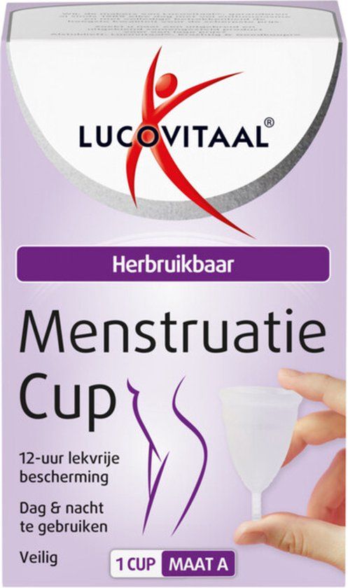 Lucovitaal Menstruatie Cup - Maat A - 1 st
