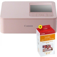 Canon Canon SELPHY CP1500 Roze + RP-108 Papier 10X15, 108 afdrukken
