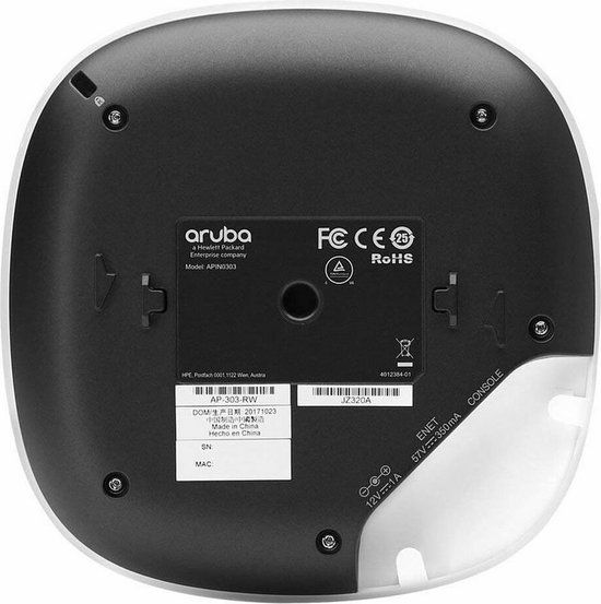 HP Aruba AP-303 RW - Draadloos toegangspunt - Wit