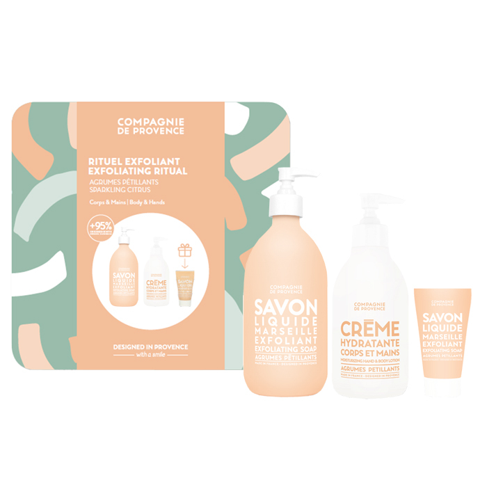 Compagnie de Provence Liquid Exfoliating Soap geschenkset