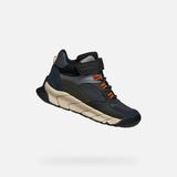 GEOX FLEXYPER PRO ABX JONGENS - ZWART/MILITAIR GROEN - Maat 28