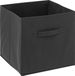 5Five Opbergmand/kastmandje - Donkergrijs - 31 x 31 x 31 cm - 29 liter