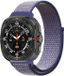 By Qubix Qubix Nylon Loop Bandje Blauw voor Samsung Galaxy Watch Ultra / Ultra 2 - 47mm